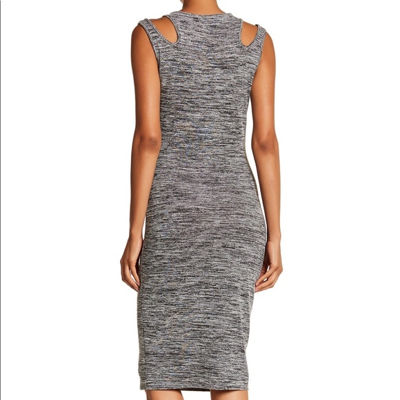 PHILOSOPHY APPAREL Cold Shoulder Space Dye Dress - Picture 2 of 3